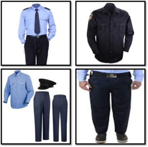 security uniforms manufacturer